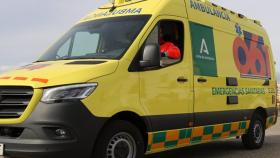 Una ambulancia del servicio de Emergencias Sanitarias de Andalucía.