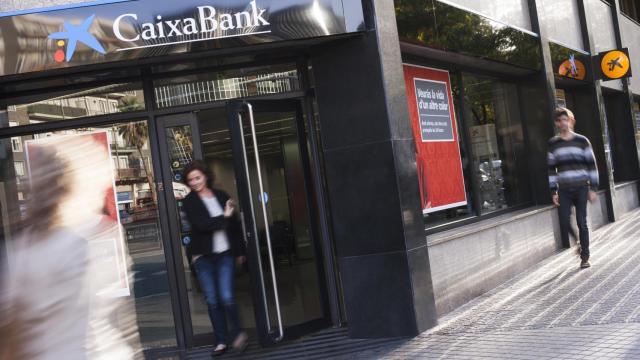 Una oficina de CaixaBank.