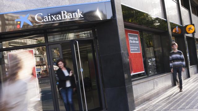 Sucursal de CaixaBank.