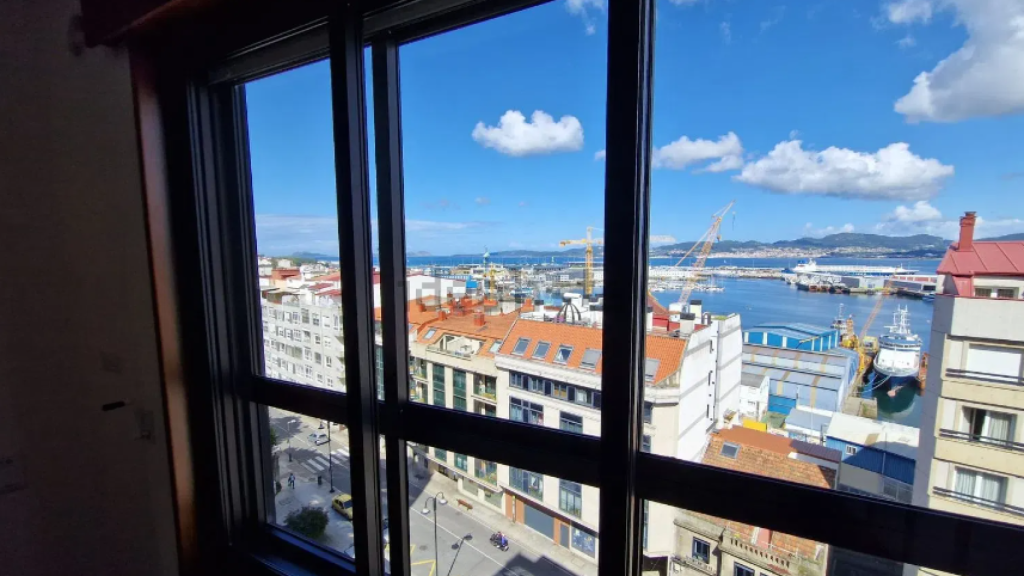 Vistas desde un piso disponible en la calle Tomás A. Alonso.