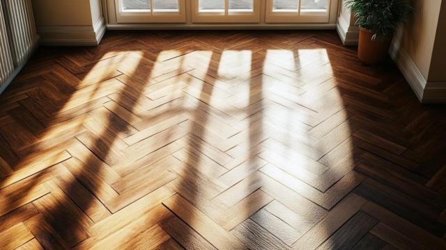 El parquet de una cocina limpio y brillante. Foto: iStock.