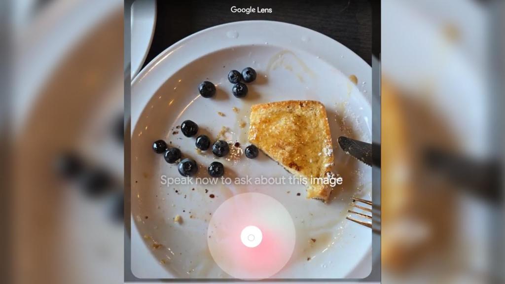 Consulta por voz en Google Lens