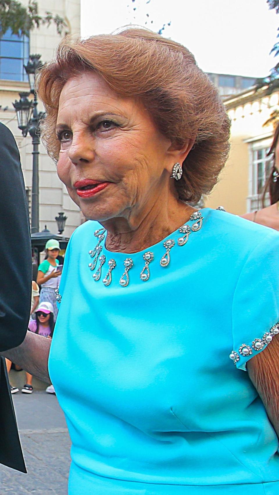 Patricia Llosa en una instantánea tomada en Lima, en 2023.