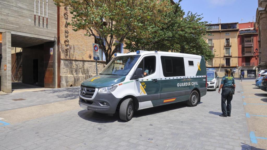 La Guardia Civil detuvo a varios trabajadores a principios de agosto.