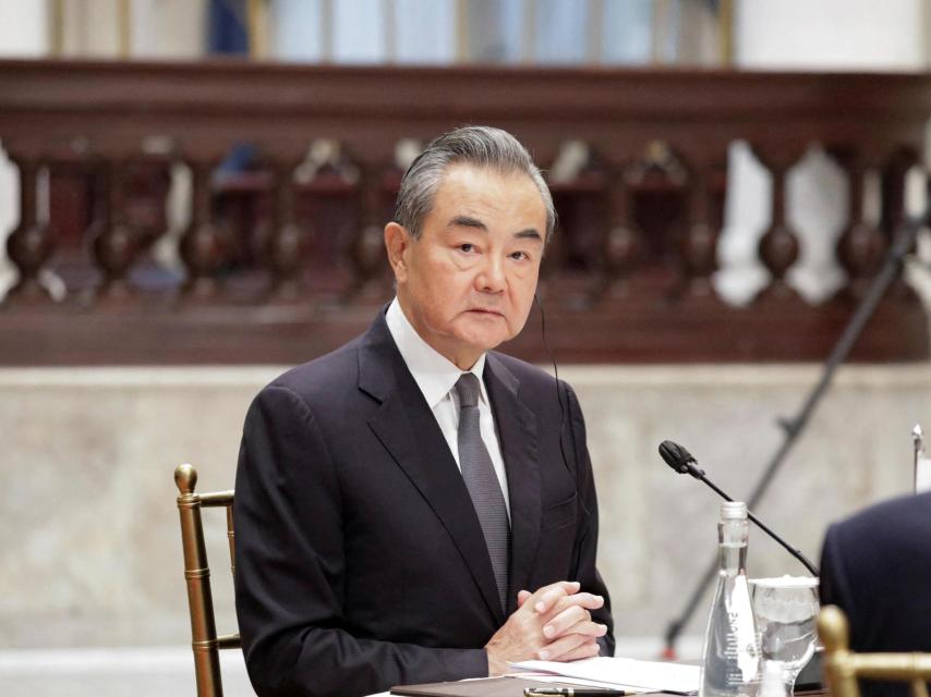 El ministro de Asuntos Exteriores chino, Wang Yi.