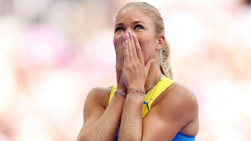 Julia Henriksson, durante su participación en los JJOO de París 2024