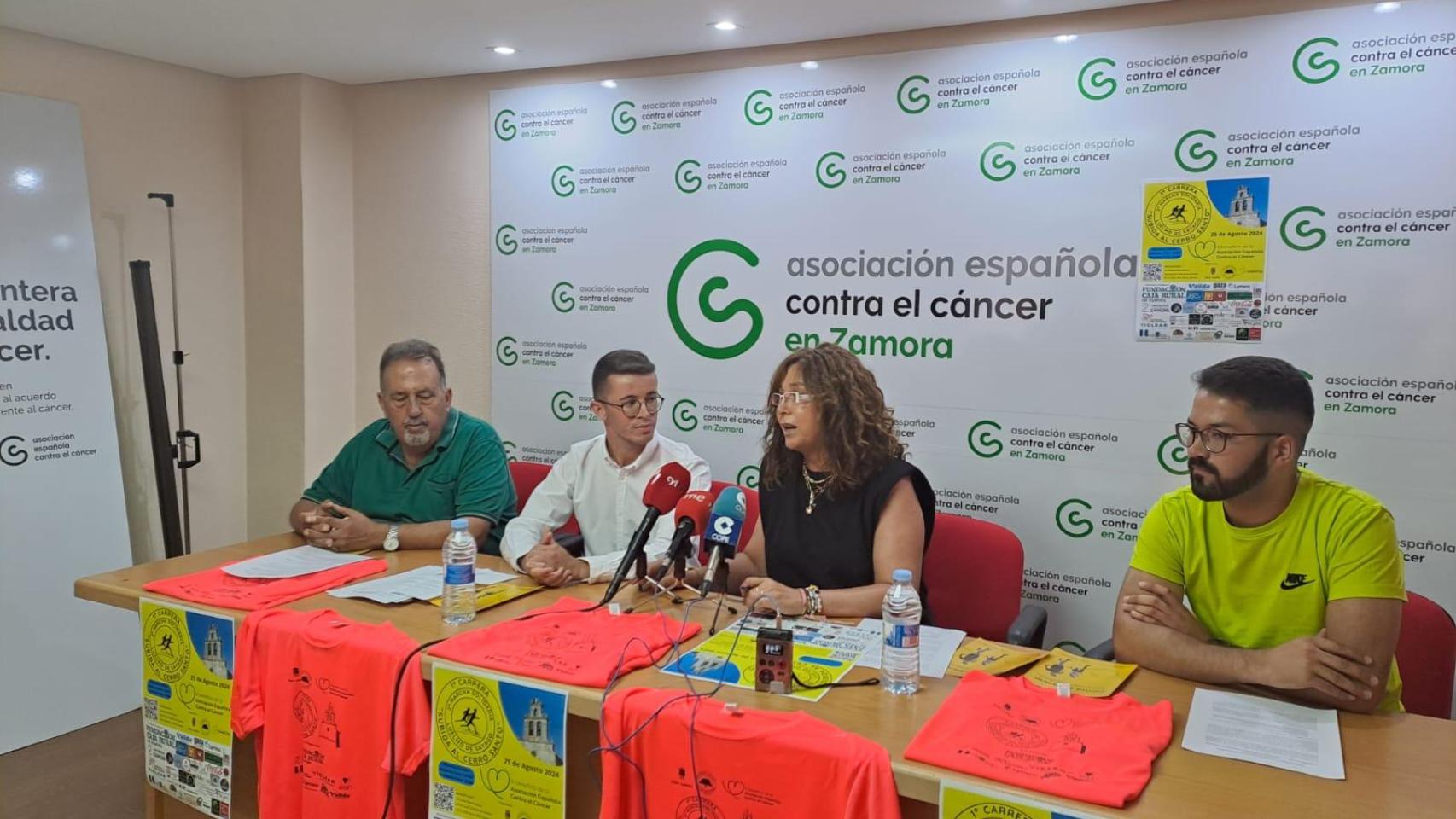 Presentación de las carreras solidarias en Luelmo de Sayago