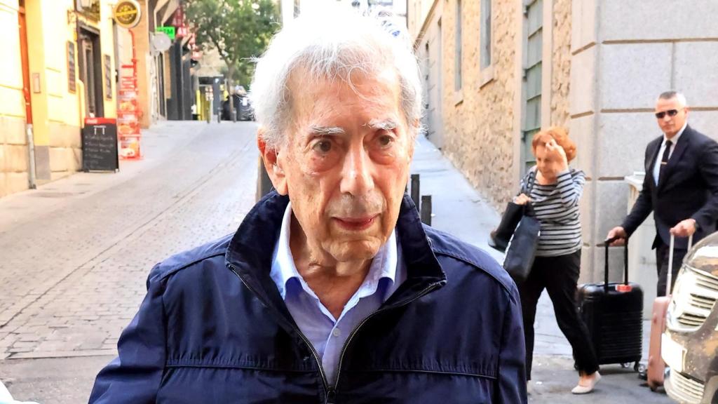 El escritor Mario Vargas Llosa en una fotografía tomada en Madrid, el pasado mes de julio.