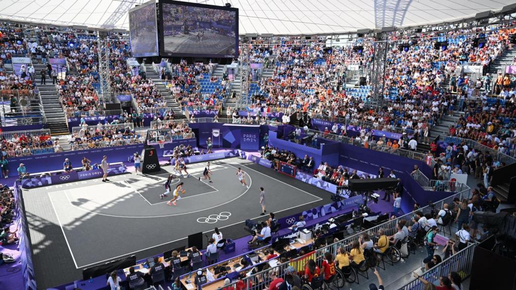 El escenario del Baloncesto 3x3 en los Juegos Olímpicos de París 2024