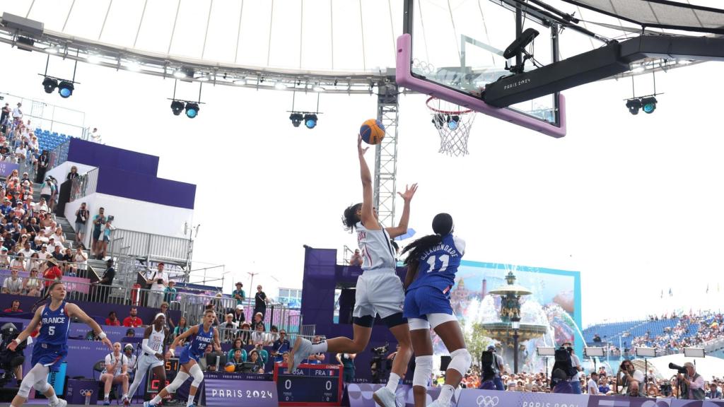 La Plaza de La Concorde, sede de los partidos de baloncesto 3x3 en los Juegos Olímpicos de París 2024