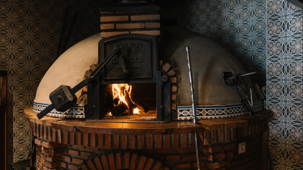 Interior del Asador Don Joaquín, en la provincia de Málaga.