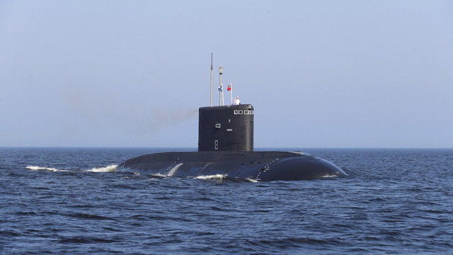 Submarino clase Kilo, misma a la que pertenecía el Rostov del Don