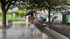 Lluvia en A Coruña