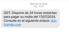 Nueva estafa que suplanta a la DGT