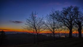 Atardecer en la ermita Virxe do Monte