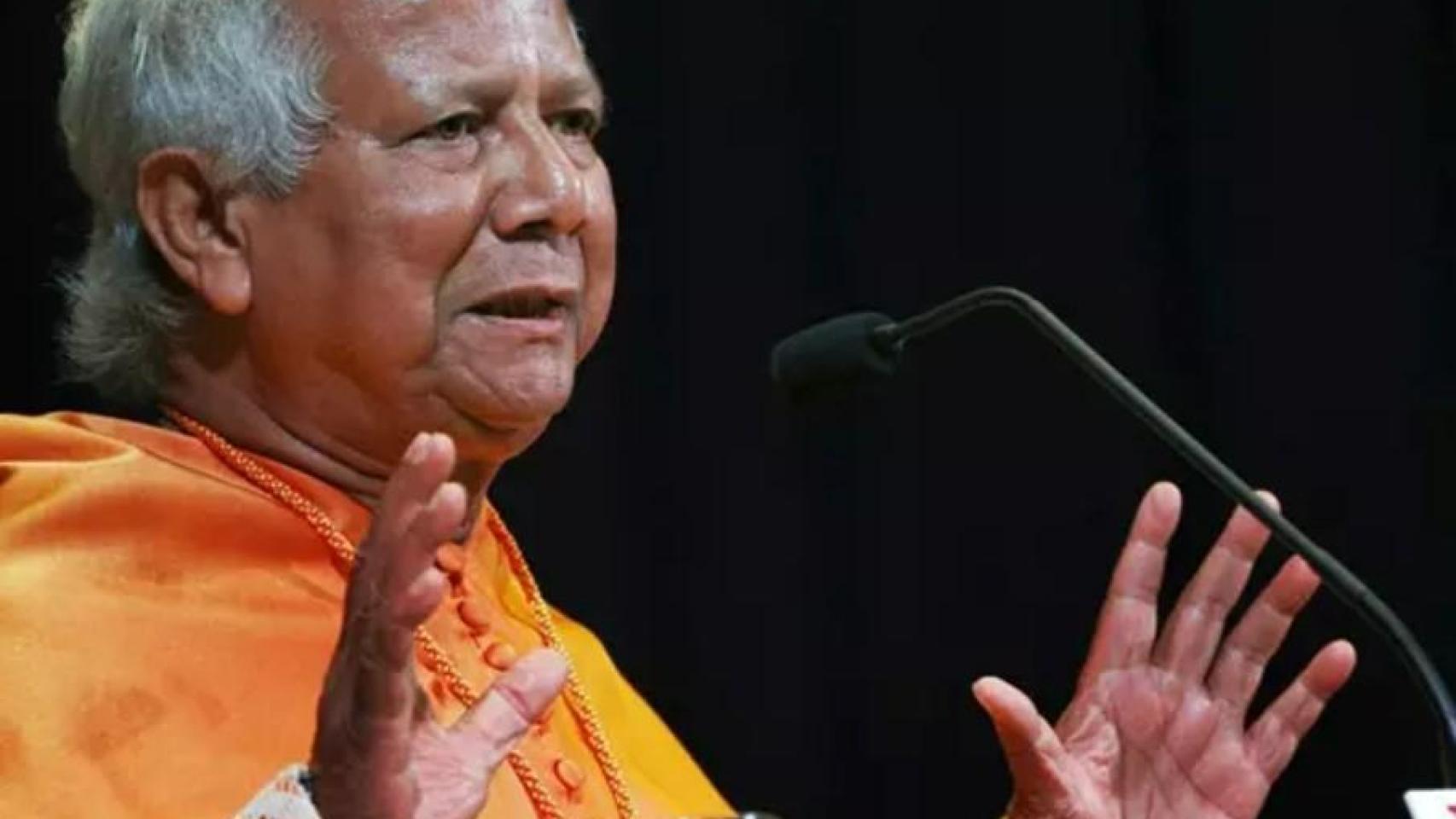 El economista Muhammad Yunus, Nobel de la Paz.