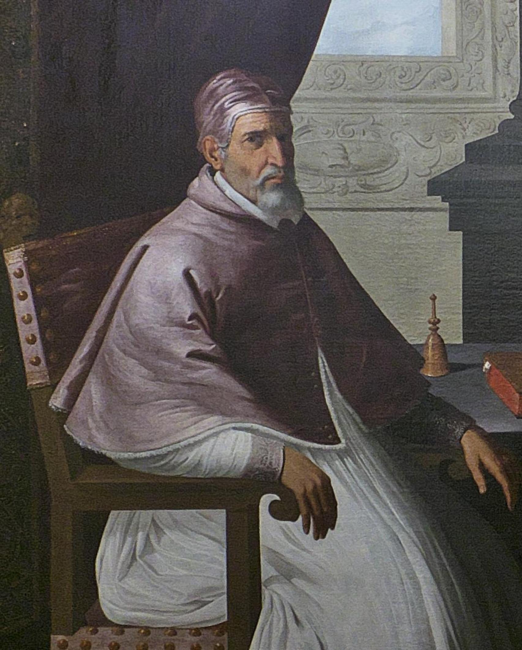 El papa Urbano II, por Francisco de Zurbarán