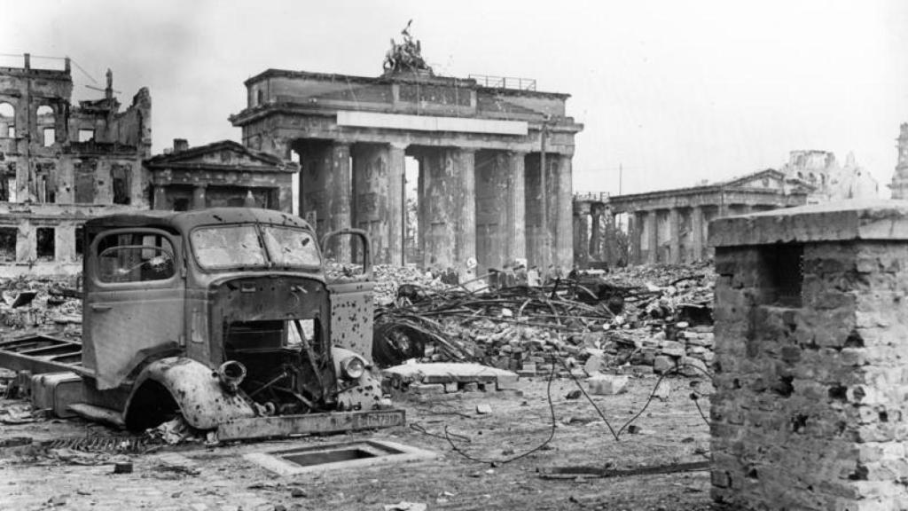 Berlín en ruinas en junio de 1945 tras la derrota alemana.