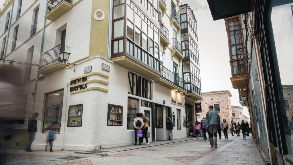 La librería Semuret en Zamora