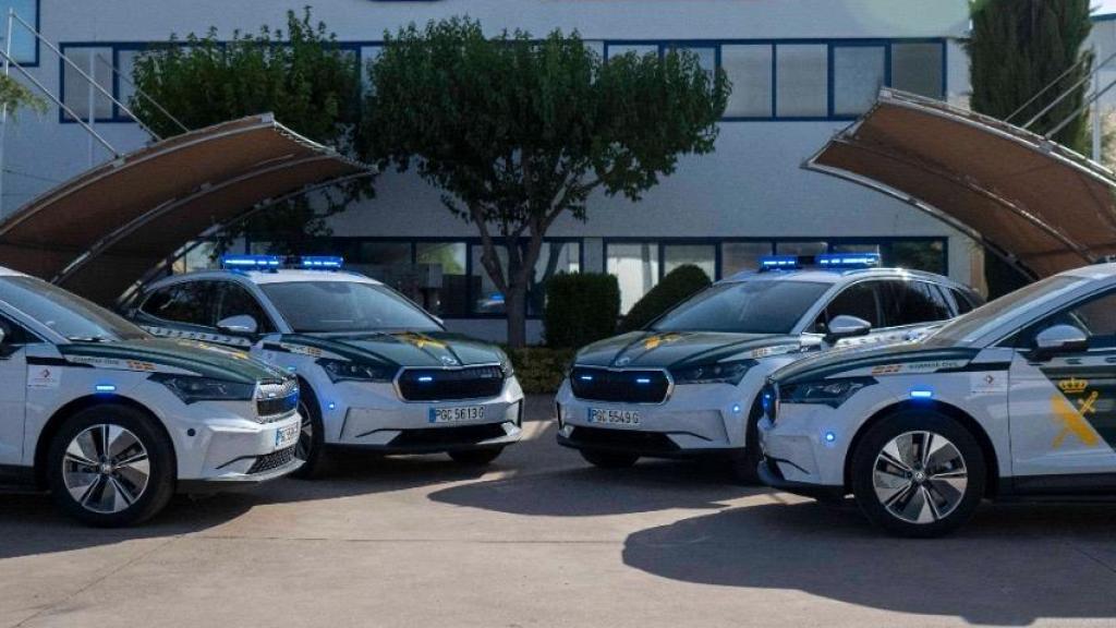 Skoda Enyaq de la Guardia Civil.