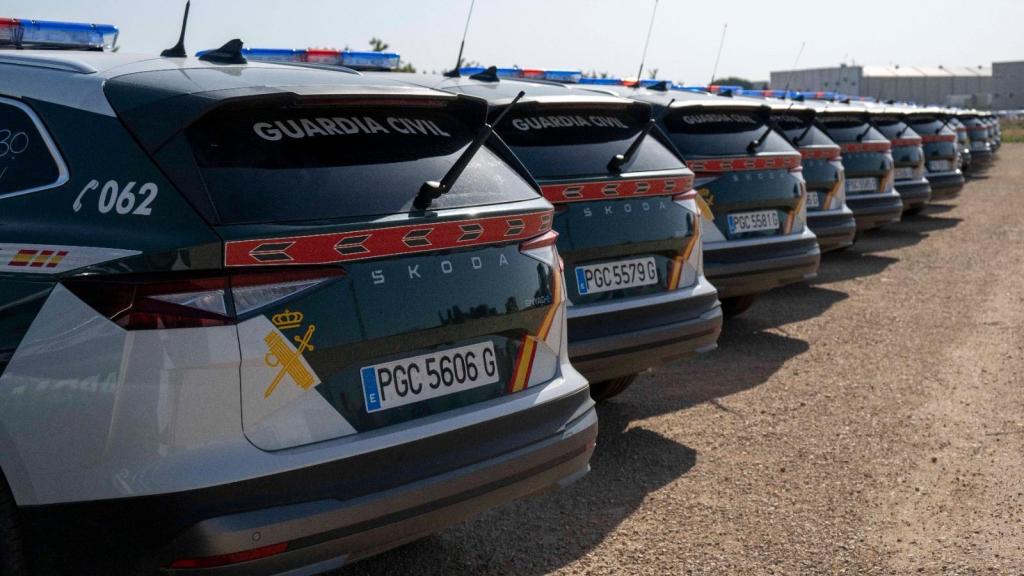 Skoda Enyaq de la Guardia Civil.