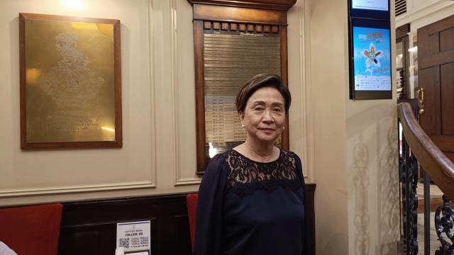 Emily Lau durante su conversación con EL ESPAÑOL.