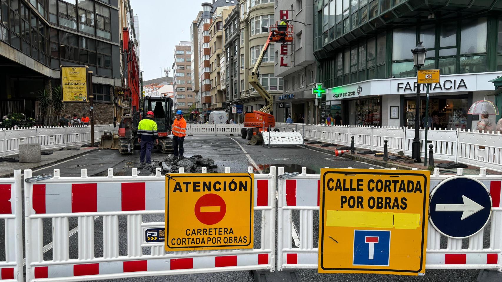 Obras en San Andrés