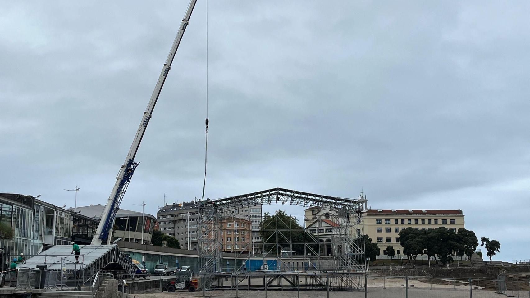 Escenario del Noroeste en Riazor