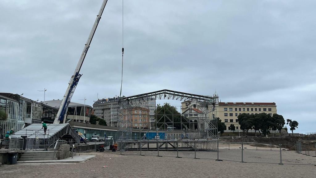 Escenario del Noroeste en Riazor