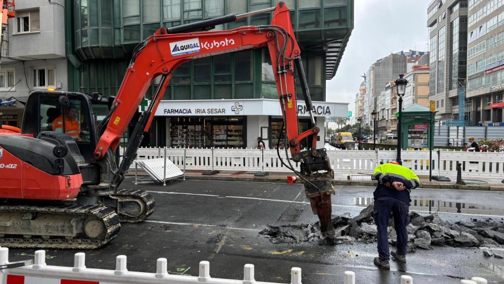 Obras de humanización de San Andrés, en A Coruña