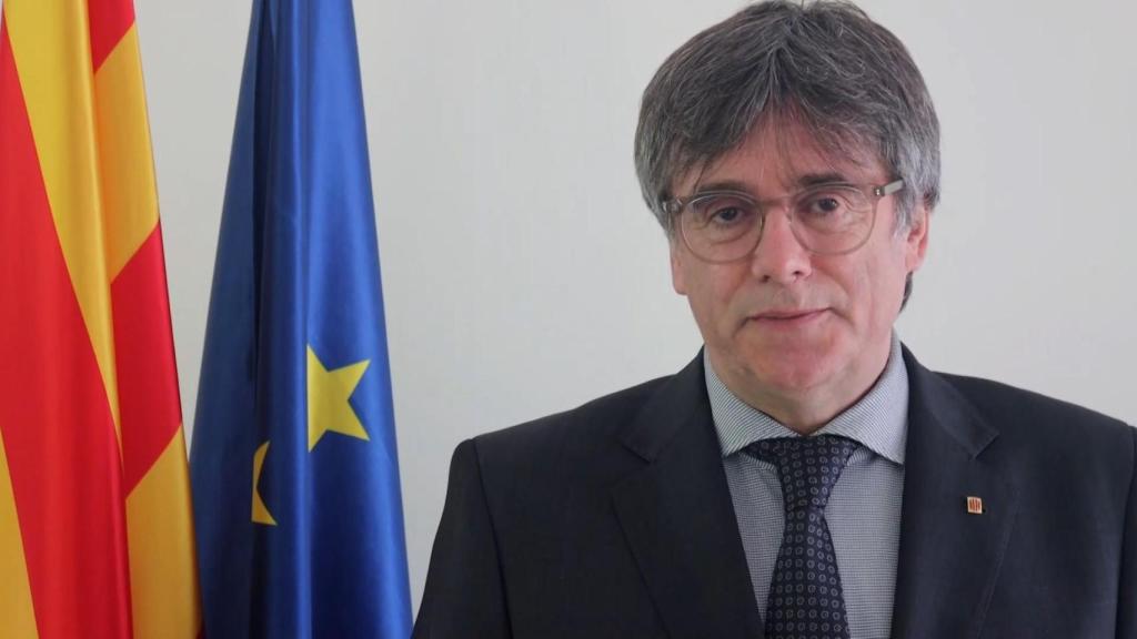 Carles Puigdemont este miércoles en un vídeo publicado en redes sociales.