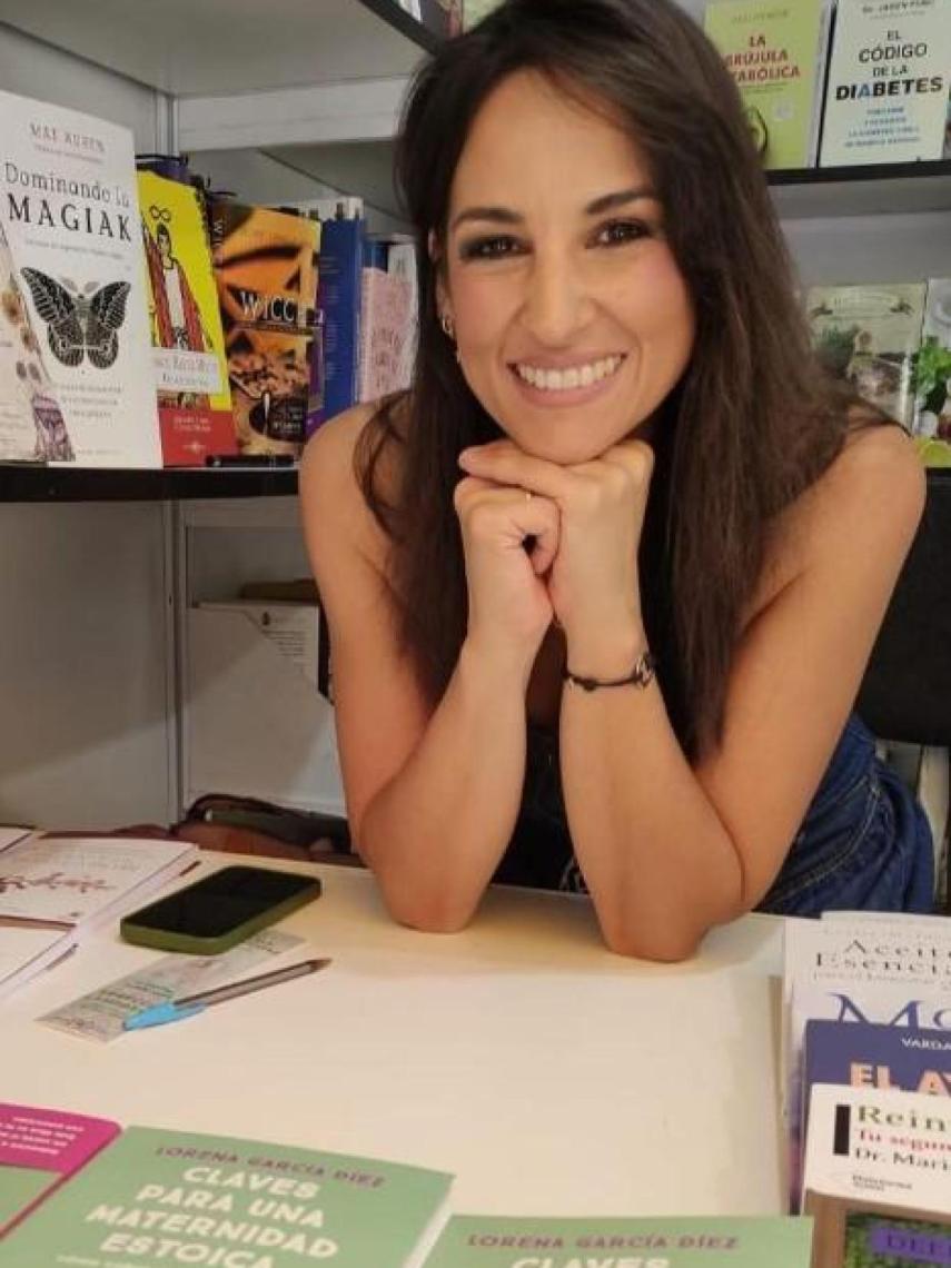 Lorena García Díez en la Feria del Libro de Madrid