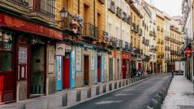 El barrio de La Latina en Madrid.