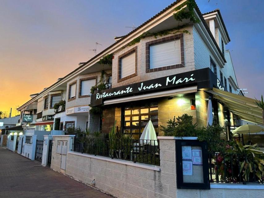 El exterior del Restaurante Juan Mari, en San Pedro del Pinatar.