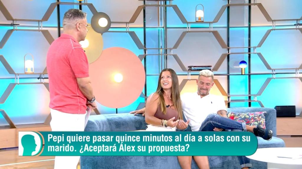 Jorge Javier, Pepi y Álex en 'El diario de Jorge'.