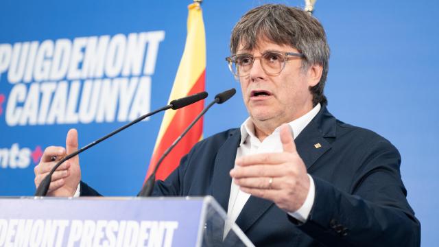 El expresidente de Cataluña Carles Puigdemont.