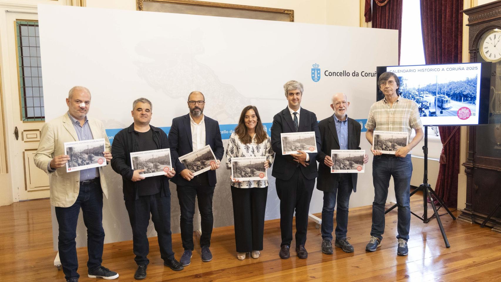 Presentación del Calendario Histórico de A Coruña este miércoles