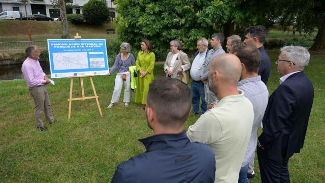 Agustín Hernández, en un acto en Carballo este miércoles.