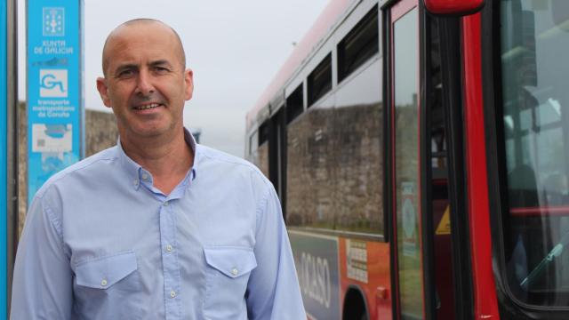 Alberto López Candamio, conductor de Tranvías Coruña