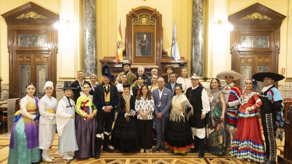 Presentación del Festival Internacional de Folclore de A Coruña