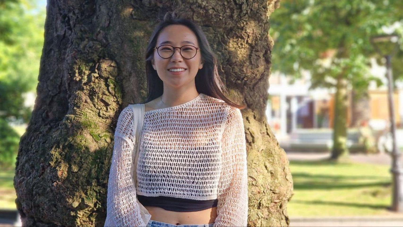 Ana Xiangning Pereira Ezquerro, de 23 años, es ingeniera de datos en A Coruña.