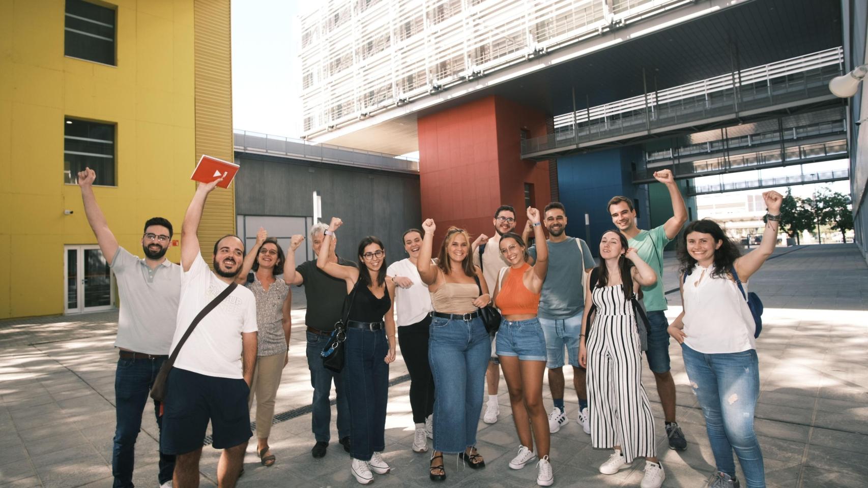 Alumnos de la Universidad de Sevilla.