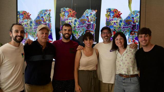 El equipo de comunicación de O Marisquiño.