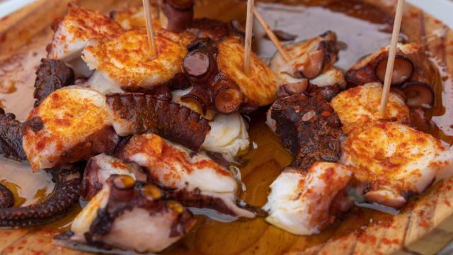 Plato de pulpo á feira