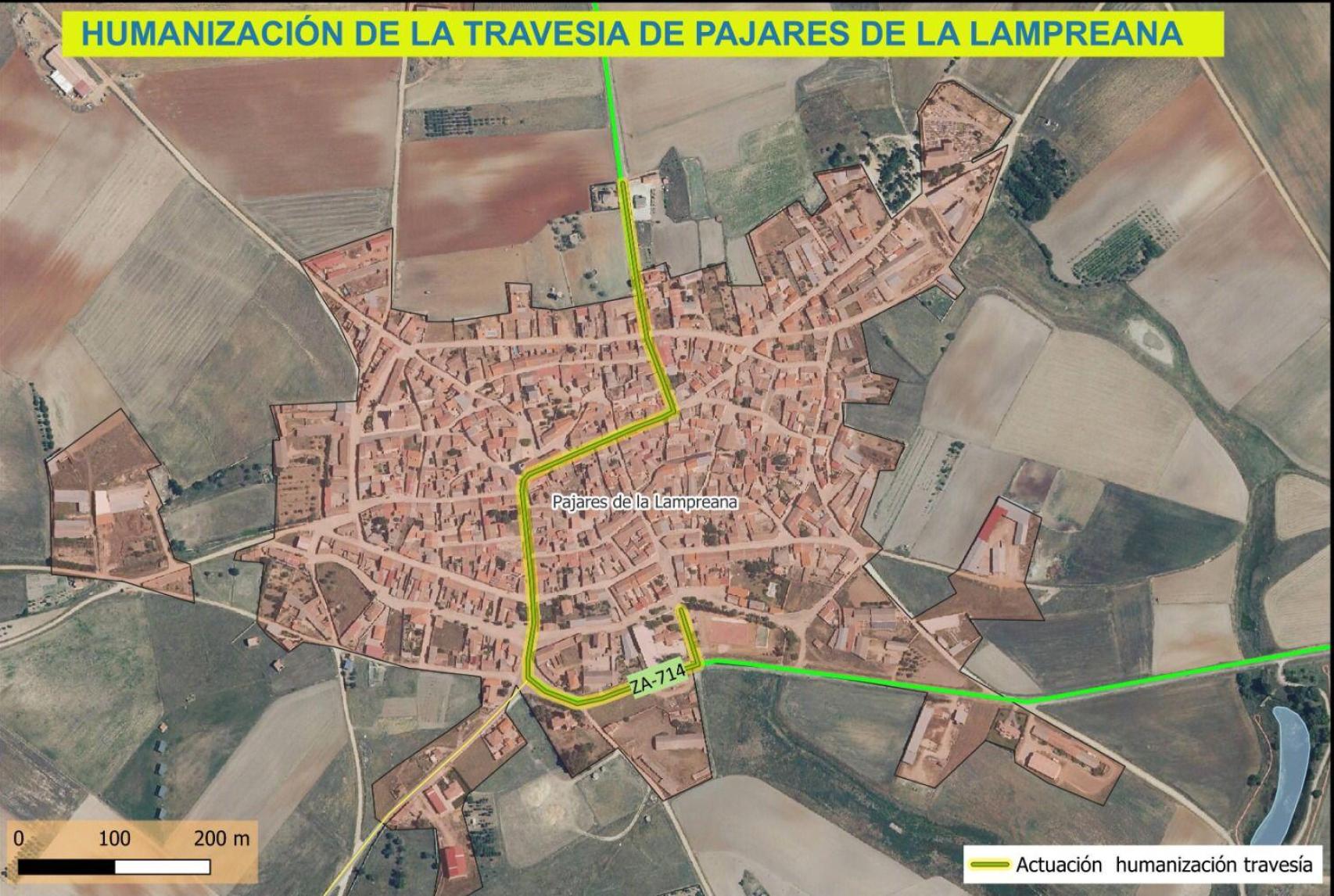 Obras de Humanización en Pajares de la Lampreana