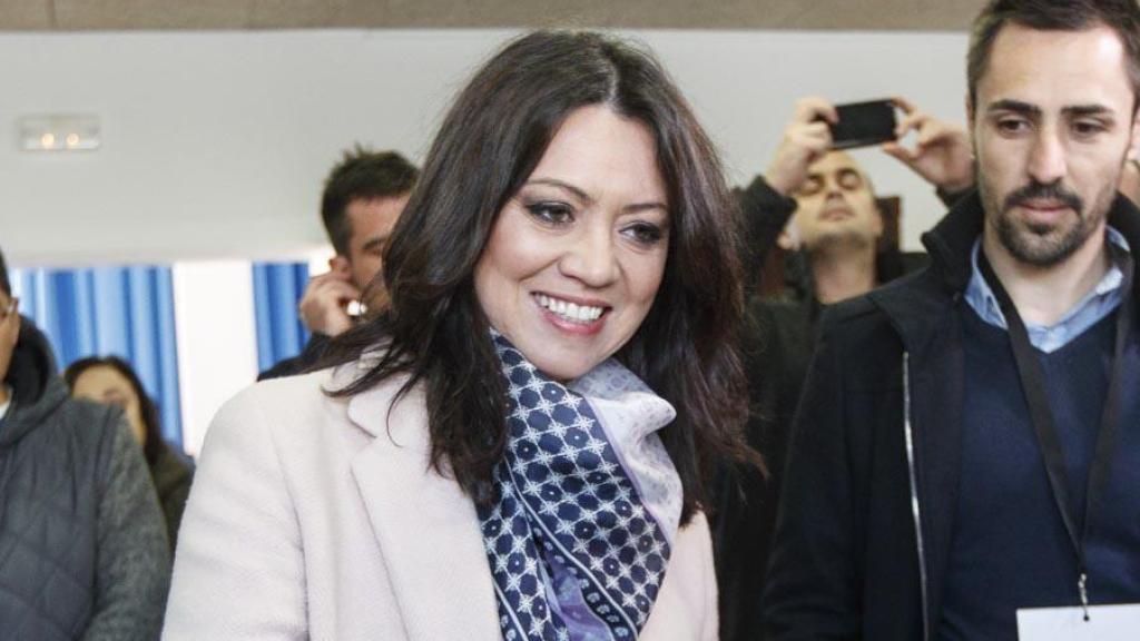 Topor, durante las elecciones de Cataluña, en 2017.