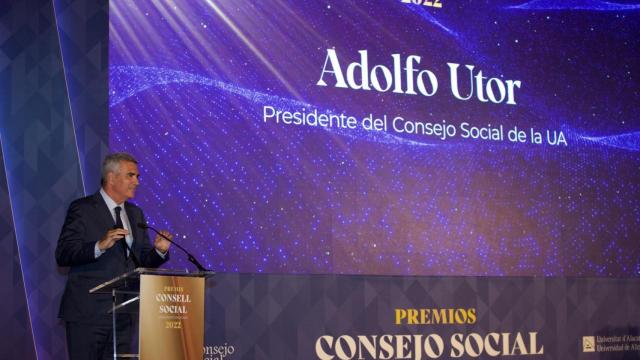 Adolfo Utor como presidnete del Consejo Social de la UA.