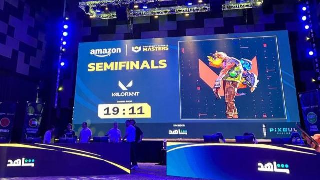 La final del Amazon UNIVERSITY Esports Masters, en Abu Dabi.