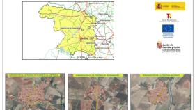 Planos de las obras de humanización de las carreteras de Zamora