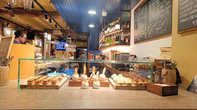 El interior de la Taberna Jose Mari